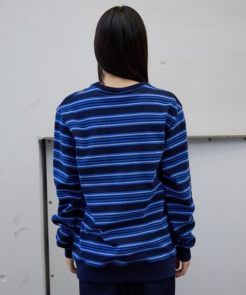 ABAHOUSE / アバハウス Tシャツ | BARBARIAN 12ozHEAVY WEIGHTスウェット/ボーダー/ユニセ | 詳細4