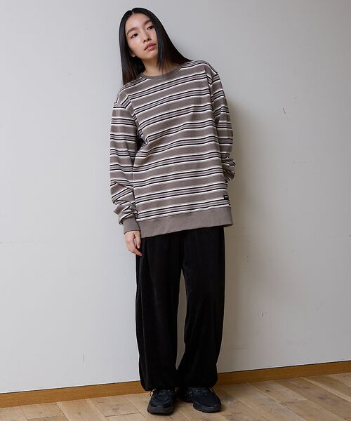 ABAHOUSE / アバハウス Tシャツ | BARBARIAN 12ozHEAVY WEIGHTスウェット/ボーダー/ユニセ | 詳細17