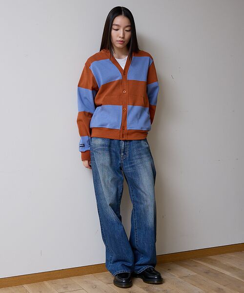 ABAHOUSE / アバハウス カーディガン・ボレロ | BARBARIAN 12ozHEAVY WEIGHTカーディガン/ボーダー/ユニ | 詳細3