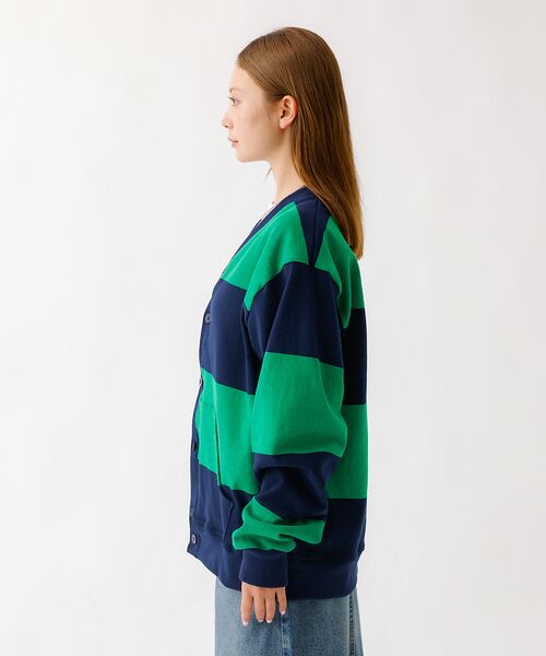 ABAHOUSE / アバハウス カーディガン・ボレロ | BARBARIAN 12ozHEAVY WEIGHTカーディガン/ボーダー/ユニ | 詳細5