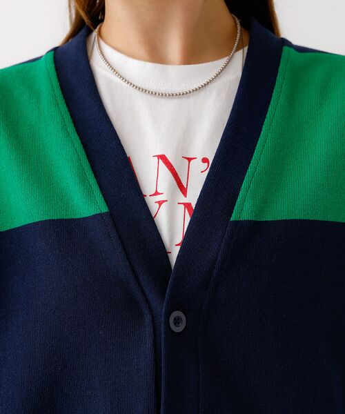 ABAHOUSE / アバハウス カーディガン・ボレロ | BARBARIAN 12ozHEAVY WEIGHTカーディガン/ボーダー/ユニ | 詳細7