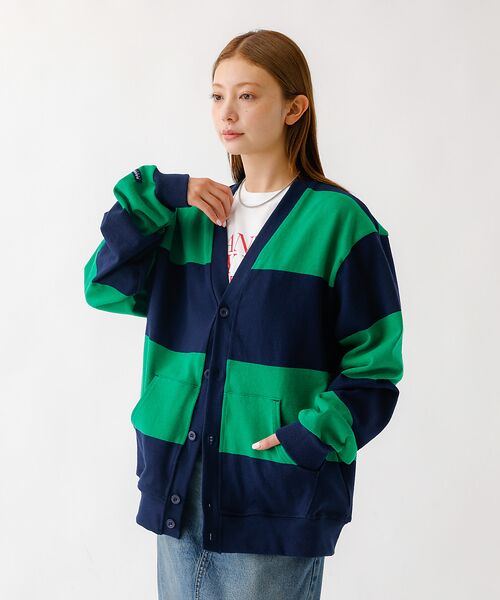 ABAHOUSE / アバハウス カーディガン・ボレロ | BARBARIAN 12ozHEAVY WEIGHTカーディガン/ボーダー/ユニ | 詳細13