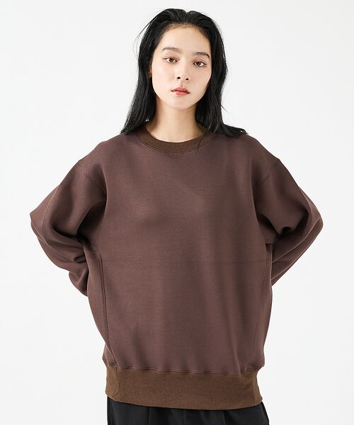 ABAHOUSE / アバハウス Tシャツ | 【FORTUNA/フォルトゥナ】TECH SWEAT CREW NECK /トロ | 詳細3