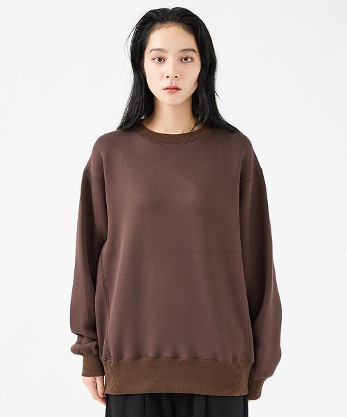 ABAHOUSE / アバハウス Tシャツ | 【FORTUNA/フォルトゥナ】TECH SWEAT CREW NECK /トロ | 詳細4