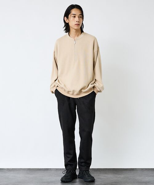 ABAHOUSE / アバハウス Tシャツ | 【FORTUNA/フォルトゥナ】WフェイスHALF ZIPプルオーバー/オーバー | 詳細11