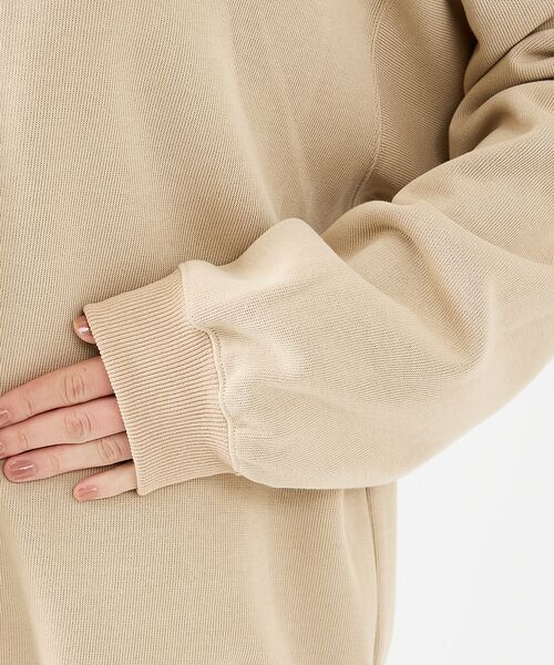 ABAHOUSE / アバハウス Tシャツ | 【FORTUNA/フォルトゥナ】WフェイスHALF ZIPプルオーバー/オーバー | 詳細6