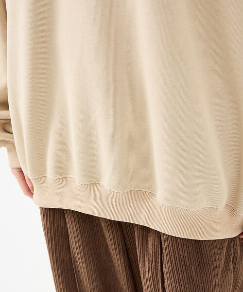 ABAHOUSE / アバハウス Tシャツ | 【FORTUNA/フォルトゥナ】WフェイスHALF ZIPプルオーバー/オーバー | 詳細7