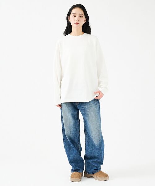 ABAHOUSE / アバハウス Tシャツ | 【FORTUNA/フォルトゥナ】ECOTECロングスリーブTシャツ/ユニセックス | 詳細10