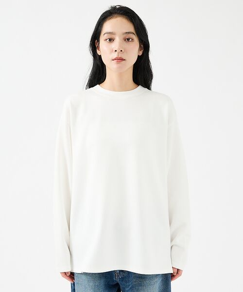 ABAHOUSE / アバハウス Tシャツ | 【FORTUNA/フォルトゥナ】ECOTECロングスリーブTシャツ/ユニセックス | 詳細4