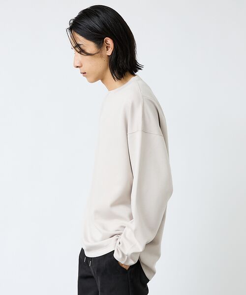 ABAHOUSE / アバハウス Tシャツ | 【FORTUNA/フォルトゥナ】ECOTECコクーンシルエットロングTシャツ/ユ | 詳細9