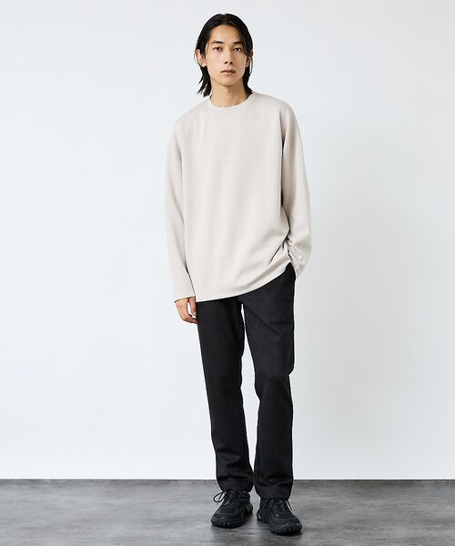 ABAHOUSE / アバハウス Tシャツ | 【FORTUNA/フォルトゥナ】ECOTECコクーンシルエットロングTシャツ/ユ | 詳細11