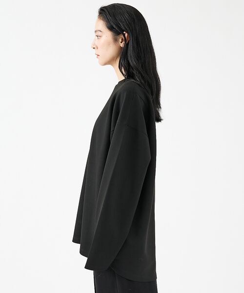 ABAHOUSE / アバハウス Tシャツ | 【FORTUNA/フォルトゥナ】ECOTECコクーンシルエットロングTシャツ/ユ | 詳細16