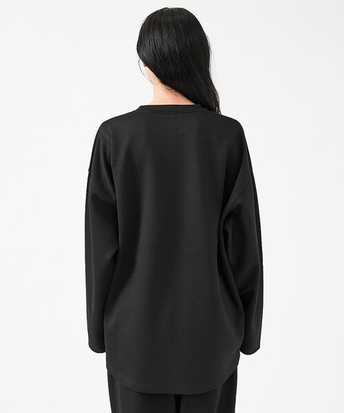 ABAHOUSE / アバハウス Tシャツ | 【FORTUNA/フォルトゥナ】ECOTECコクーンシルエットロングTシャツ/ユ | 詳細17