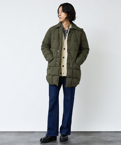 ABAHOUSE アバハウス　ウール ミリタリージャケット 裏地　ダークブラウン PENNYS/ペニーズ】 TOWNCRAFT / タウンクラフト/DERBY JACKET