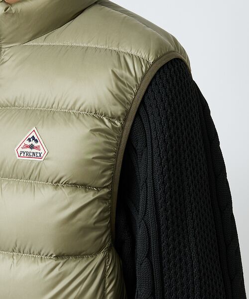 ABAHOUSE / アバハウス ダウンジャケット・ベスト | 【PYRENEX / ピレネックス】HMY027 ARIAL VEST/アリアル | 詳細22