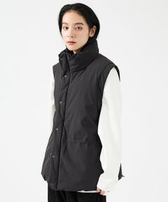 ABAHOUSE / アバハウス ダウンジャケット・ベスト | 【FORTUNA/フォルトゥナ】ダウンベスト/ファイバーダウンベスト/配色/ユニ