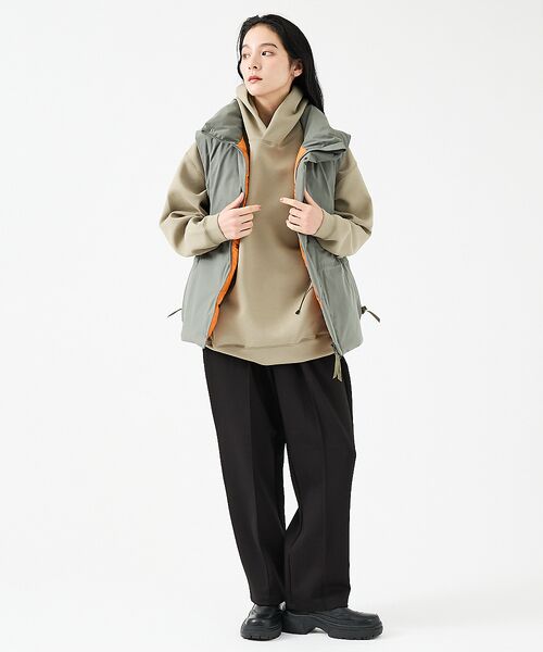 ABAHOUSE / アバハウス ダウンジャケット・ベスト | 【FORTUNA/フォルトゥナ】ダウンベスト/ファイバーダウンベスト/配色/ユニ | 詳細6