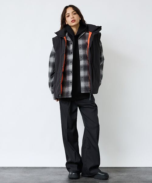 ABAHOUSE / アバハウス ダウンジャケット・ベスト | 【FORTUNA/フォルトゥナ】ダウンベスト/ファイバーダウンベスト/配色/ユニ | 詳細7