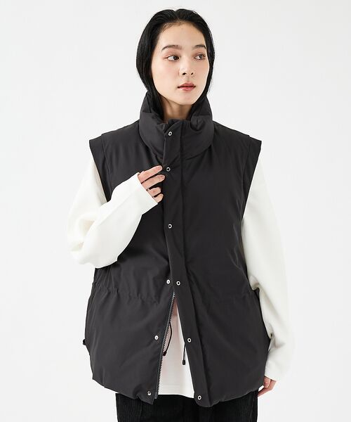 ABAHOUSE / アバハウス ダウンジャケット・ベスト | 【FORTUNA/フォルトゥナ】ダウンベスト/ファイバーダウンベスト/配色/ユニ | 詳細10