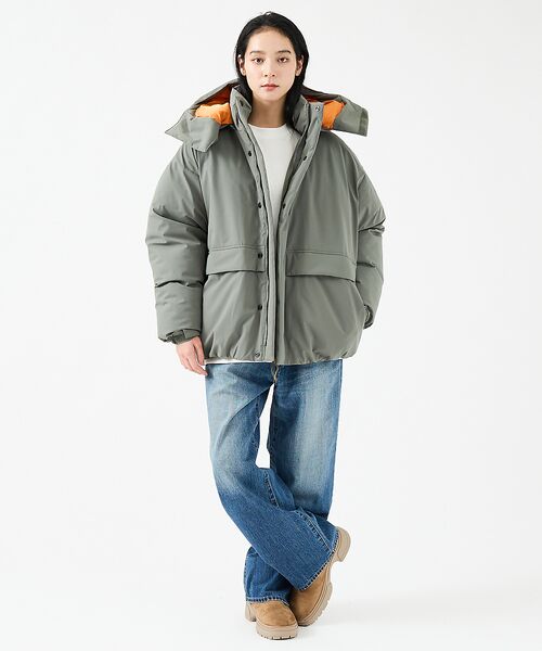 ABAHOUSE / アバハウス ダウンジャケット・ベスト | 【FORTUNA/フォルトゥナ】ダウンパーカー/MA-1配色/高機能/エコダウン | 詳細1