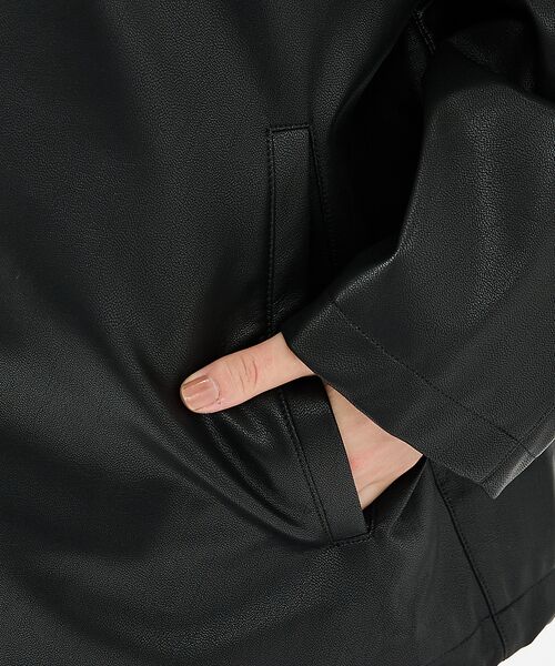 ABAHOUSE / アバハウス その他アウター | 【FORTUNA/フォルトゥナ】ECOラムレザーコーチジャケット/コーチジャケッ | 詳細15