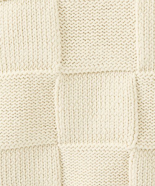 ABAHOUSE / アバハウス ニット・セーター | 【FORTUNA/フォルトゥナ】ECOTEC-Knit/編み込み風ニットプルオー | 詳細9