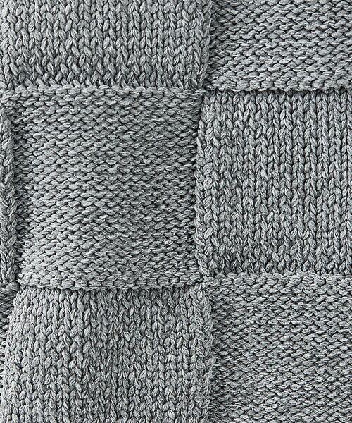 ABAHOUSE / アバハウス ニット・セーター | 【FORTUNA/フォルトゥナ】ECOTEC-Knit/編み込み風ニットプルオー | 詳細15