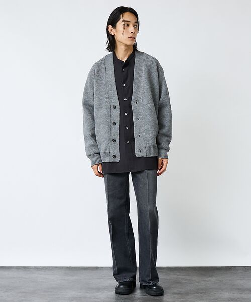 ABAHOUSE / アバハウス カーディガン・ボレロ | 【FORTUNA/フォルトゥナ】ECOTEC-Knit /オーバーサイズ カーデ | 詳細17