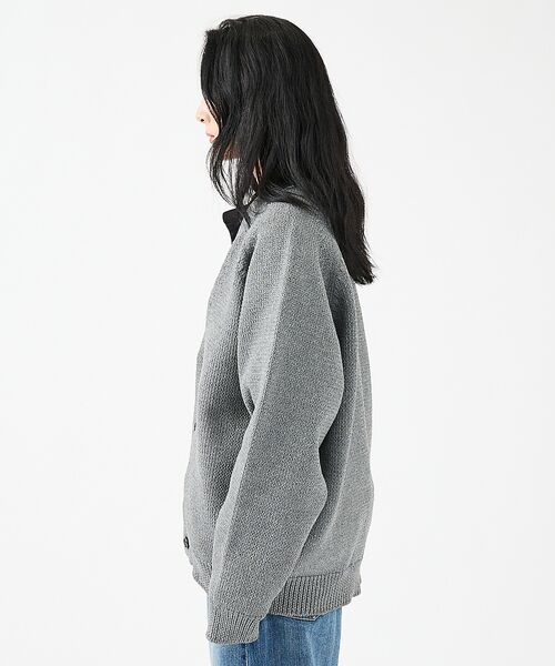 ABAHOUSE / アバハウス カーディガン・ボレロ | 【FORTUNA/フォルトゥナ】ECOTEC-Knit /オーバーサイズ カーデ | 詳細10