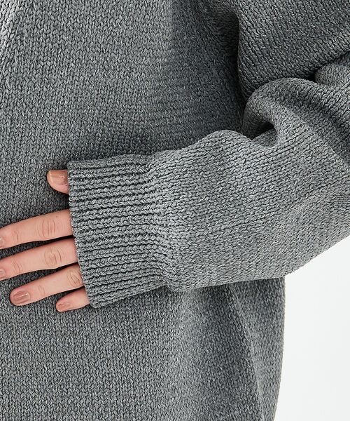 ABAHOUSE / アバハウス カーディガン・ボレロ | 【FORTUNA/フォルトゥナ】ECOTEC-Knit /オーバーサイズ カーデ | 詳細13