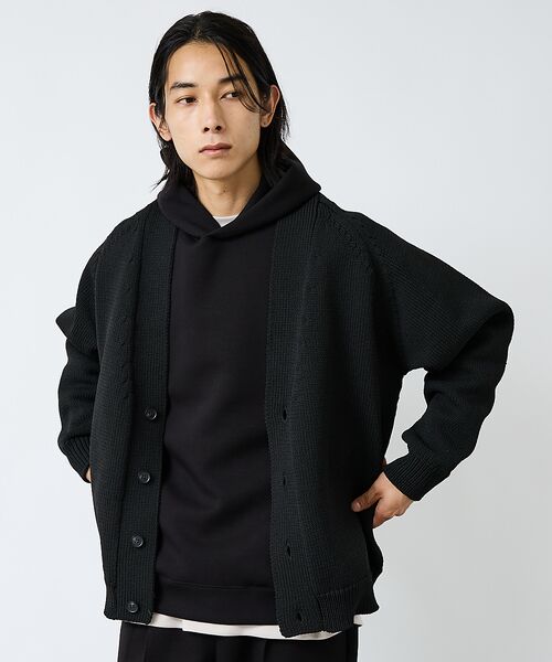 ABAHOUSE / アバハウス カーディガン・ボレロ | 【FORTUNA/フォルトゥナ】ECOTEC-Knit /オーバーサイズ カーデ | 詳細22