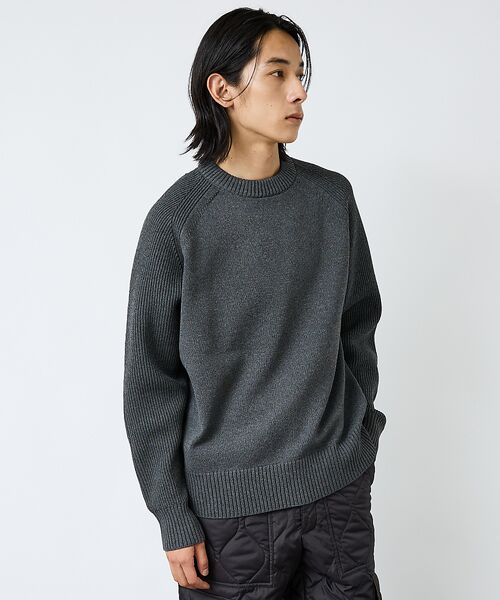 ABAHOUSE / アバハウス ニット・セーター | 【FORTUNA/フォルトゥナ】ECOTEC-Knit イージーケア ウォッシャ | 詳細17