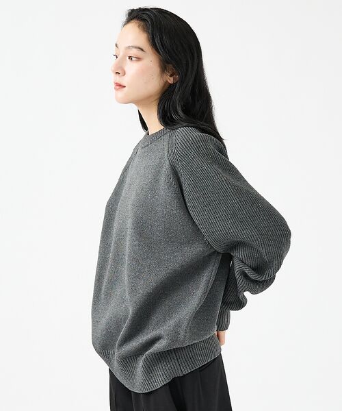 ABAHOUSE / アバハウス ニット・セーター | 【FORTUNA/フォルトゥナ】ECOTEC-Knit イージーケア ウォッシャ | 詳細8