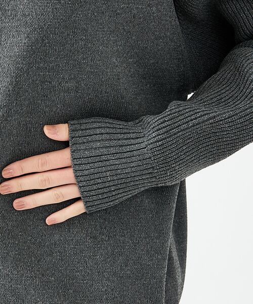 ABAHOUSE / アバハウス ニット・セーター | 【FORTUNA/フォルトゥナ】ECOTEC-Knit イージーケア ウォッシャ | 詳細13