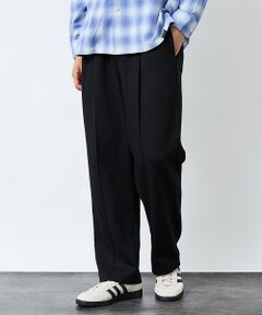 ABAHOUSE / アバハウス スラックス・ドレスパンツ | 【FORTUNA/フォルトゥナ】ツイルカットソーイージースラックス/スウェットパ