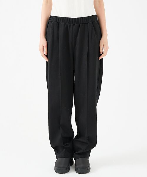 ABAHOUSE / アバハウス スラックス・ドレスパンツ | 【FORTUNA/フォルトゥナ】ツイルカットソーイージースラックス/スウェットパ | 詳細9