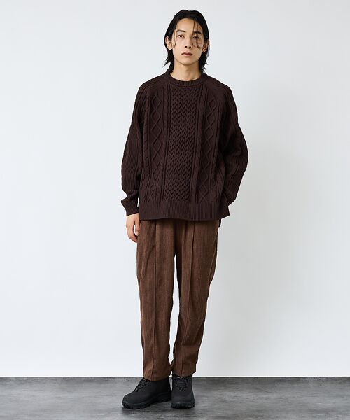 ABAHOUSE / アバハウス パンツ | 【FORTUNA/フォルトゥナ】ECOTECコーデュロイEASYパンツ/ユニセッ | 詳細10