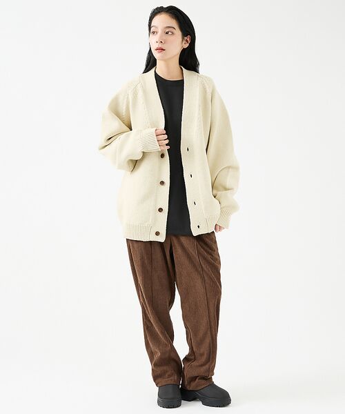 ABAHOUSE / アバハウス パンツ | 【FORTUNA/フォルトゥナ】ECOTECコーデュロイEASYパンツ/ユニセッ | 詳細2