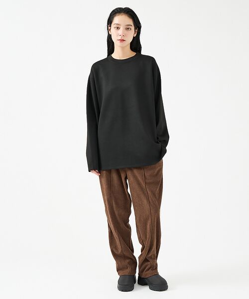 ABAHOUSE / アバハウス パンツ | 【FORTUNA/フォルトゥナ】ECOTECコーデュロイEASYパンツ/ユニセッ | 詳細4