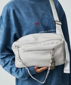 ABAHOUSE / アバハウス メッセンジャーバッグ・ウエストポーチ | 【cheek / チーク】studs body bag/ショルダーバッグ/ユニセ