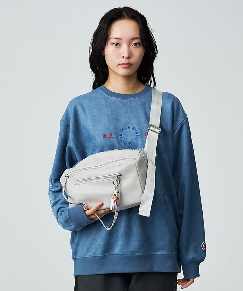 ABAHOUSE / アバハウス メッセンジャーバッグ・ウエストポーチ | 【cheek / チーク】studs body bag/ショルダーバッグ/ユニセ | 詳細3