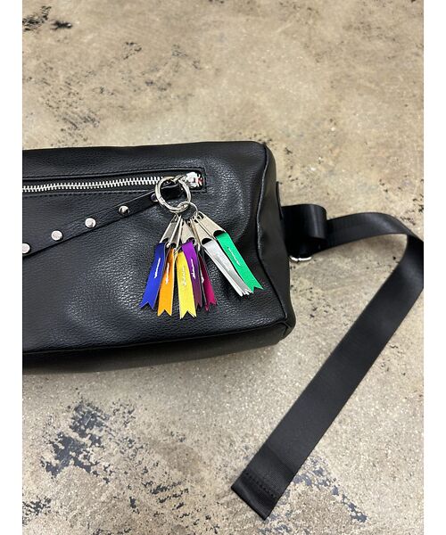 ABAHOUSE / アバハウス メッセンジャーバッグ・ウエストポーチ | 【cheek / チーク】studs body bag/ショルダーバッグ/ユニセ | 詳細6