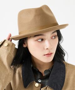 ABAHOUSE / アバハウス ハット | 【RUBEN/ルーベン】SOLID ALLUP FELT HAT/ソリッドアルプ