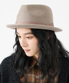 ABAHOUSE / アバハウス ハット | 【RUBEN/ルーベン】SOLID ALLUP FELT HAT/ソリッドアルプ