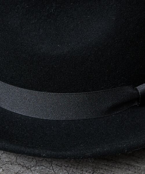 ABAHOUSE / アバハウス ハット | 【RUBEN/ルーベン】SOLID ALLUP FELT HAT/ソリッドアルプ | 詳細5