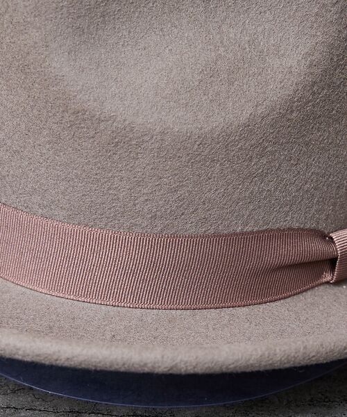 ABAHOUSE / アバハウス ハット | 【RUBEN/ルーベン】SOLID ALLUP FELT HAT/ソリッドアルプ | 詳細12