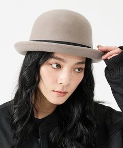 ABAHOUSE / アバハウス ハット | 【RUBEN/ルーベン】BASIC BOWLER FELT HAT/ベーシックボ