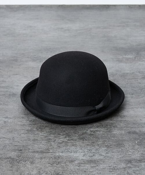 ABAHOUSE / アバハウス ハット | 【RUBEN/ルーベン】BASIC BOWLER FELT HAT/ベーシックボ | 詳細1