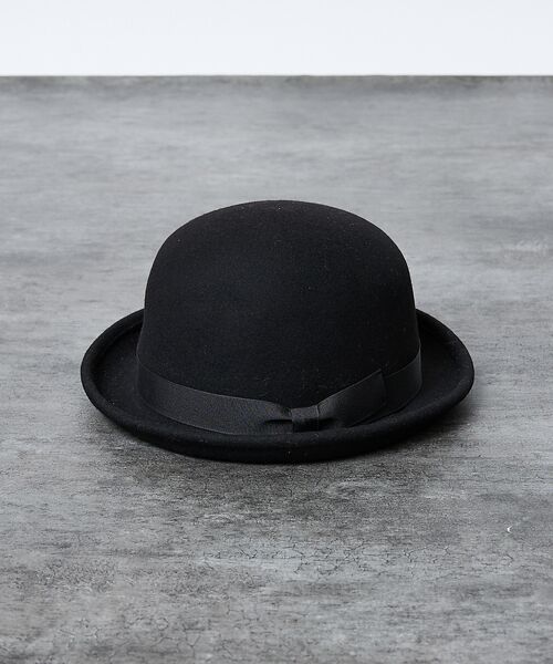 ABAHOUSE / アバハウス ハット | 【RUBEN/ルーベン】BASIC BOWLER FELT HAT/ベーシックボ | 詳細2