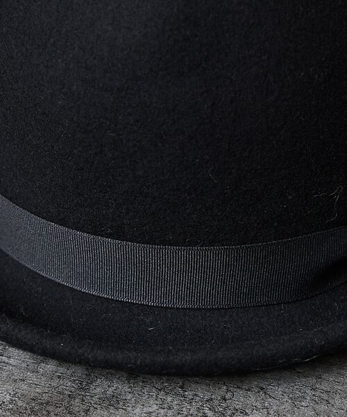 ABAHOUSE / アバハウス ハット | 【RUBEN/ルーベン】BASIC BOWLER FELT HAT/ベーシックボ | 詳細5